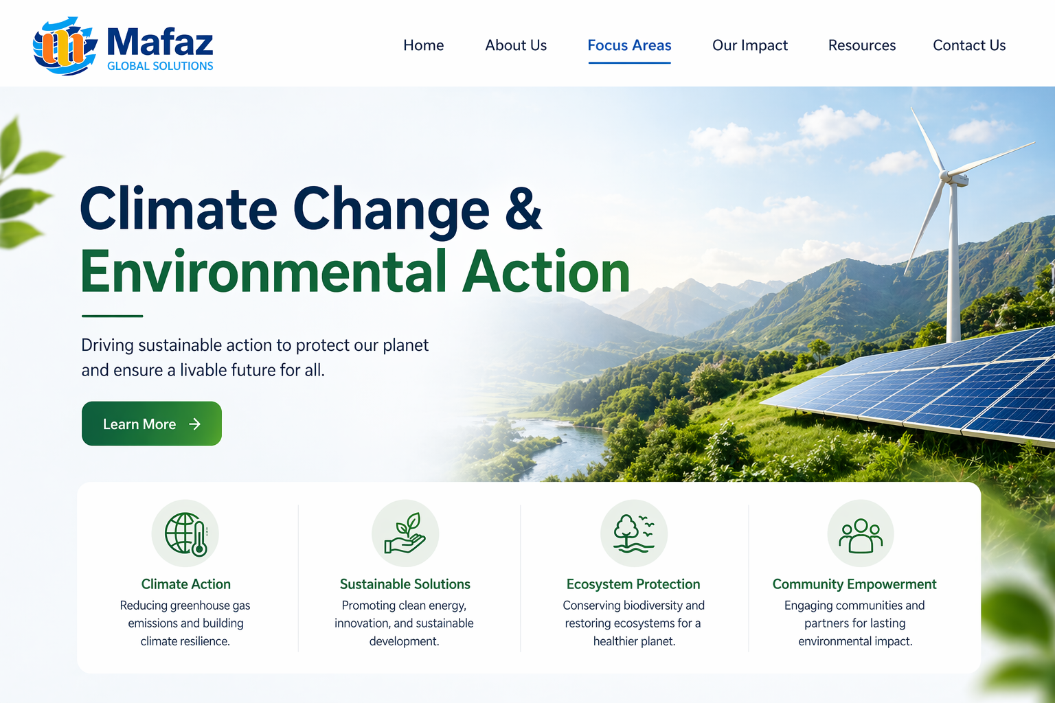 Mafaz Global Solutions community partnership