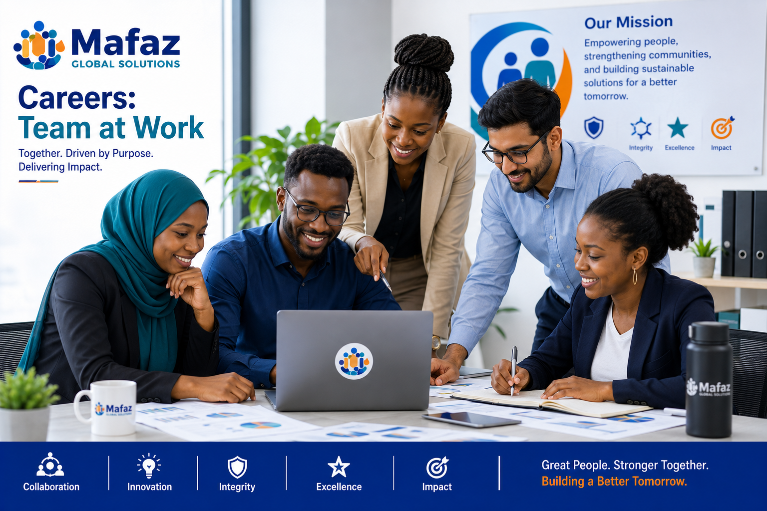 Mafaz team at work